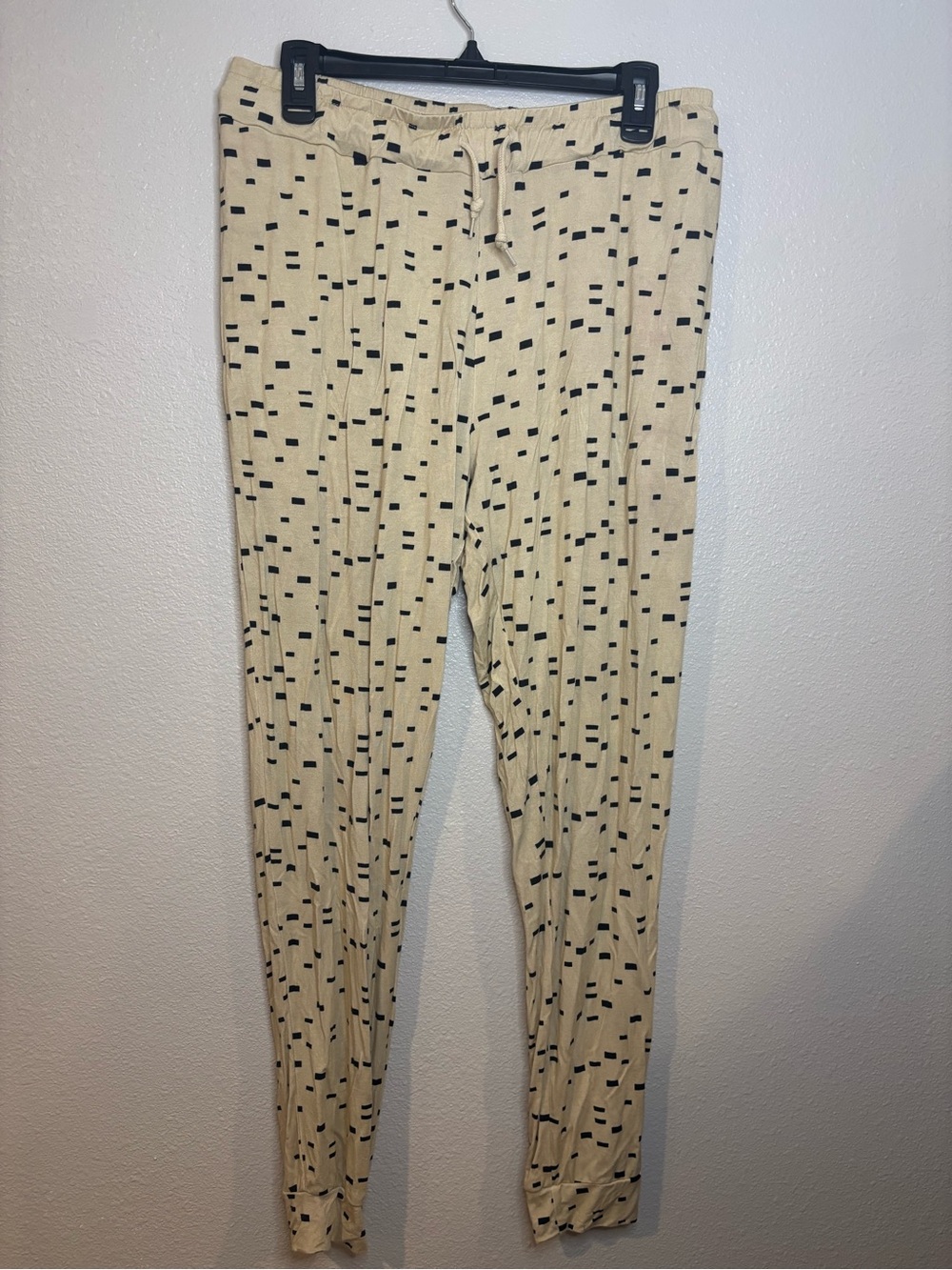 Brave Little Ones Cozy Beige Dot-Pattern Ribbed Lounge Jumpsuit - Women Bamboo - Picture 5 of 7